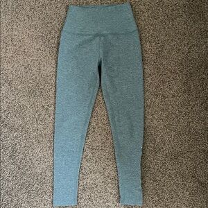 Beyond Yoga x Peloton High-Waisted Light Blue Leggings